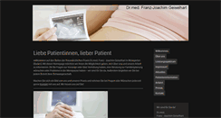 Desktop Screenshot of dr-geiselhart.de